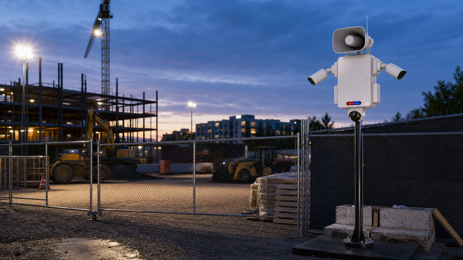 Job site monitoring example